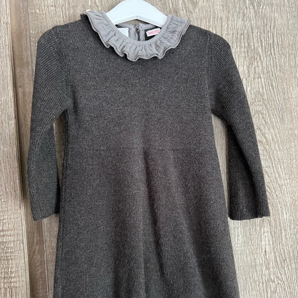 Zara girls knit dress. Size 2-3. GUC. - Picture 2 of 5